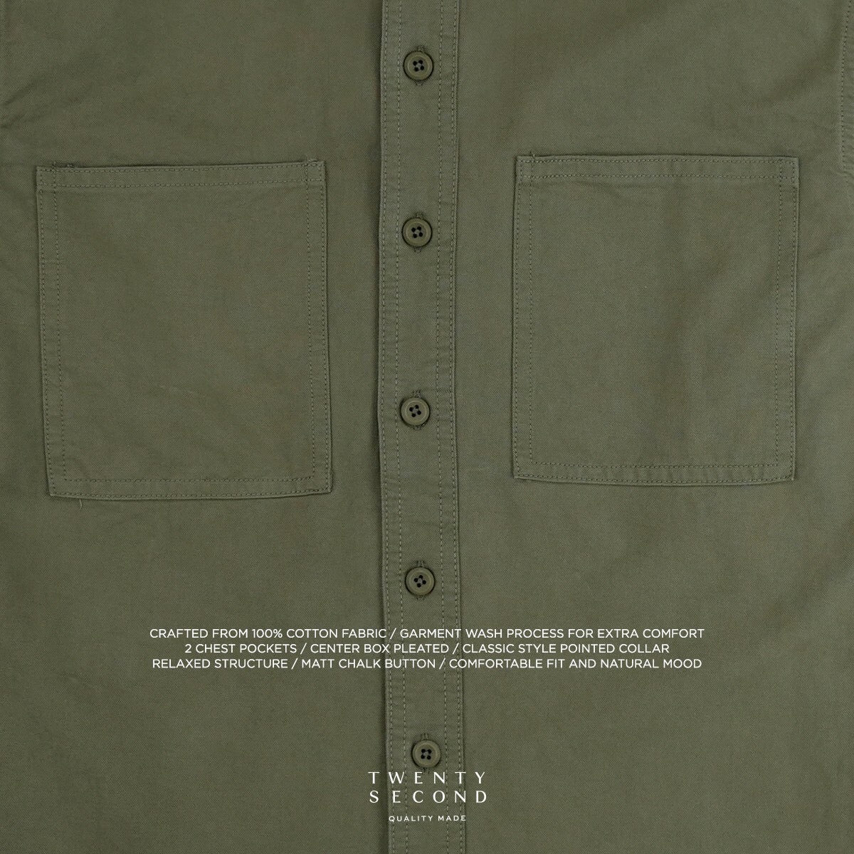 STANDARD UTILITY SHIRT - OLIVE