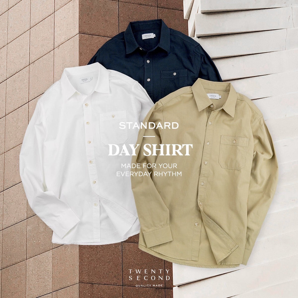 STANDARD DAY SHIRT - NAVY