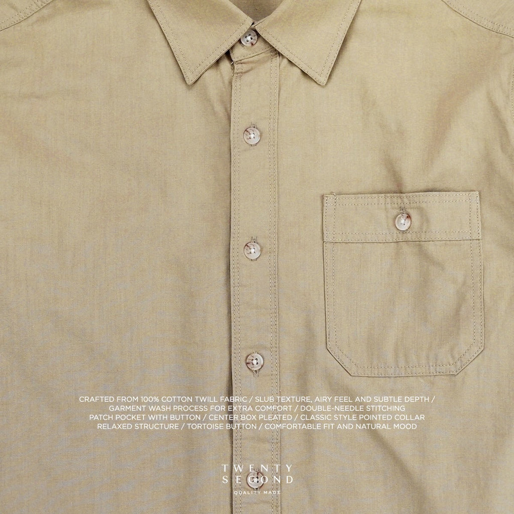 STANDARD DAY SHIRT - KHAKI