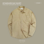 STANDARD DAY SHIRT - KHAKI