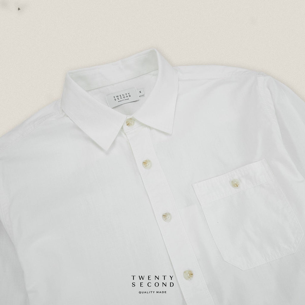 STANDARD DAY SHIRT - WHITE