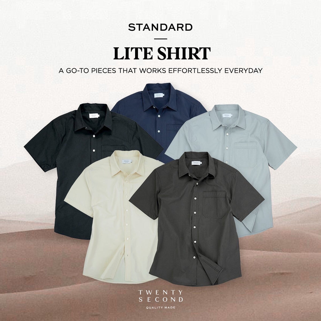 STANDARD LITE SHIRT - BLACK