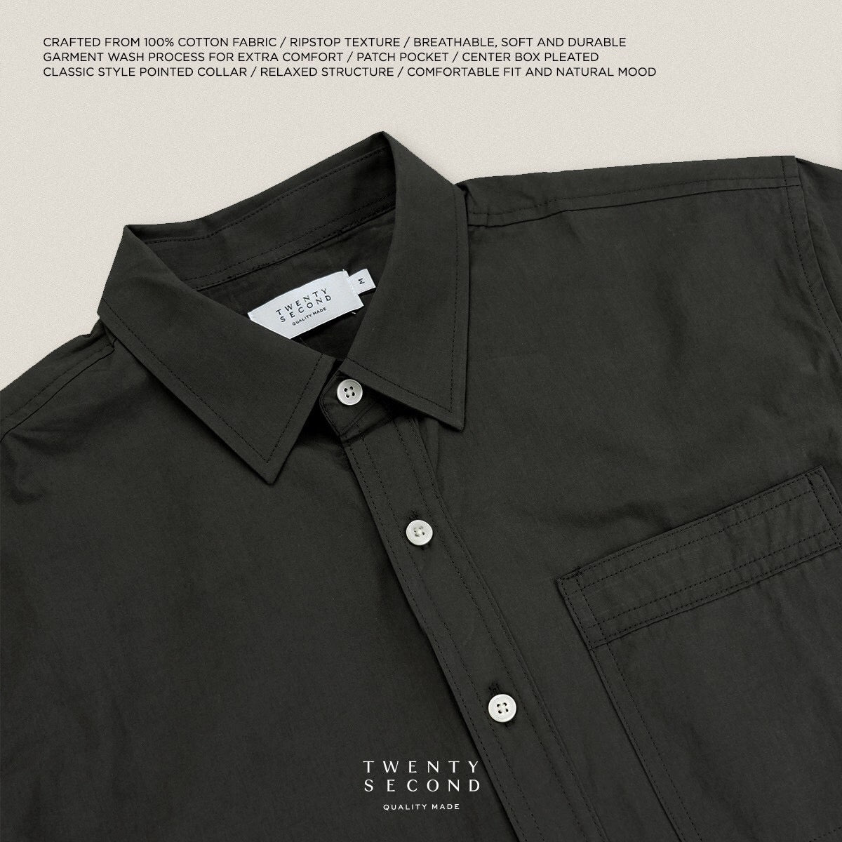 STANDARD LITE SHIRT - GREY