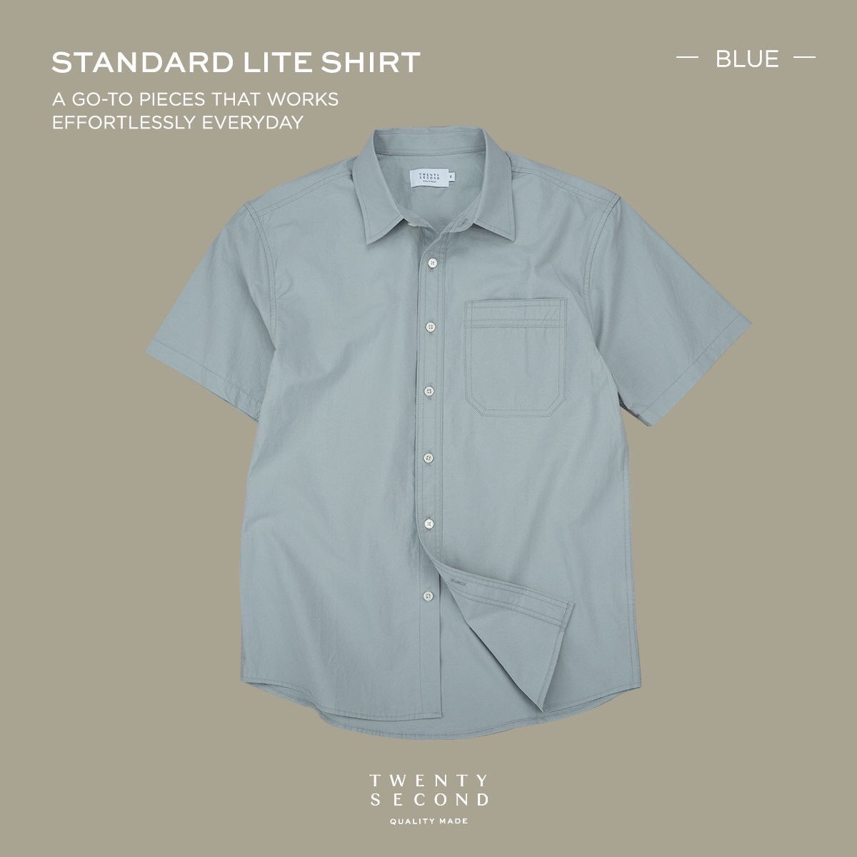 STANDARD LITE SHIRT - BLUE