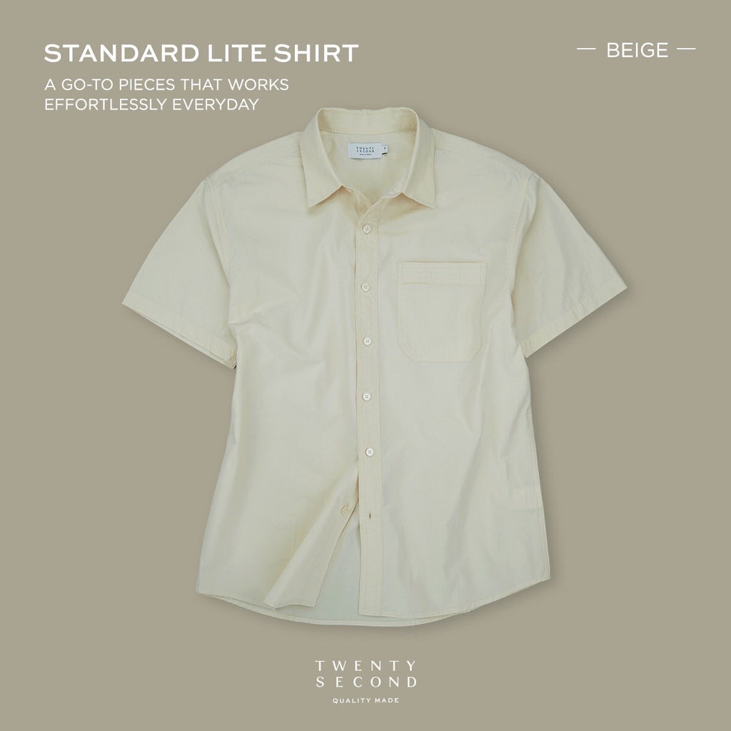 STANDARD LITE SHIRT - BEIGE