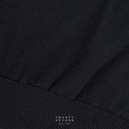 CARSON KNIT TEE - BLACK