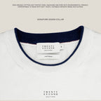 CARSON KNIT TEE - WHITE