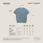 CARSON KNIT TEE - BLACK