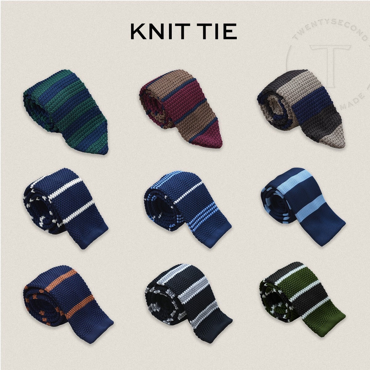 KNIT NECKTIE