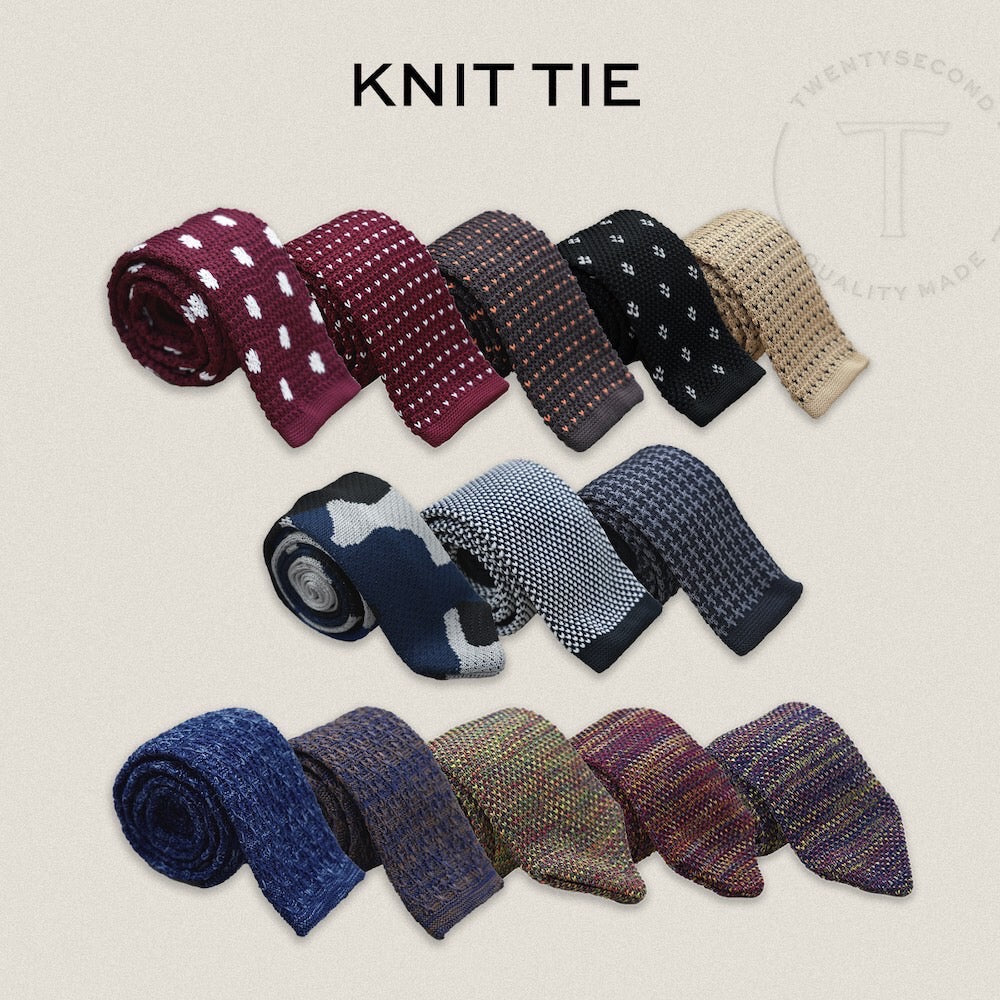 KNIT NECKTIE