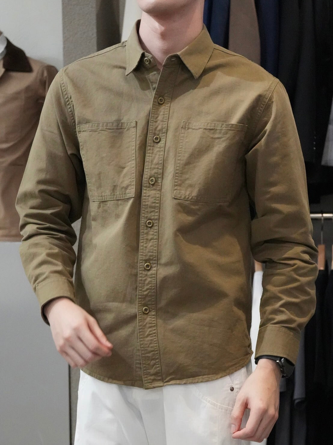 STANDARD UTILITY SHIRT - OLIVE