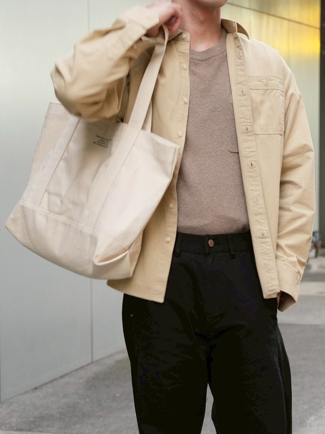 STANDARD DAY SHIRT - KHAKI