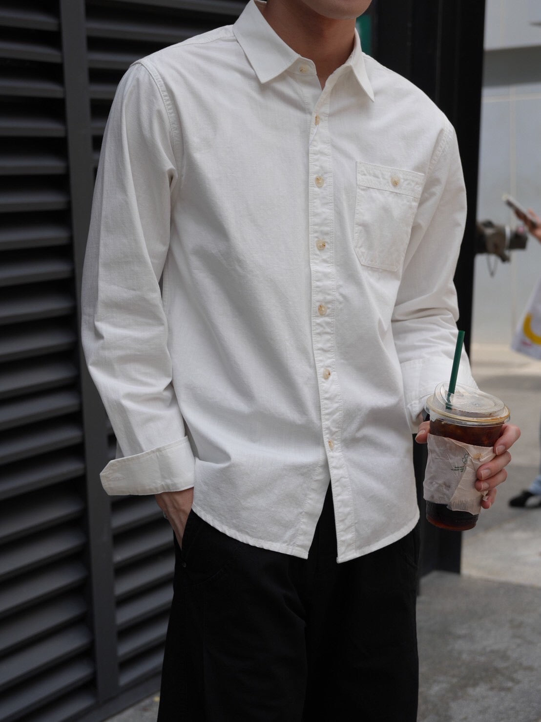 STANDARD DAY SHIRT - WHITE