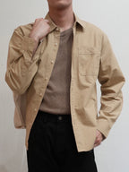 STANDARD DAY SHIRT - KHAKI