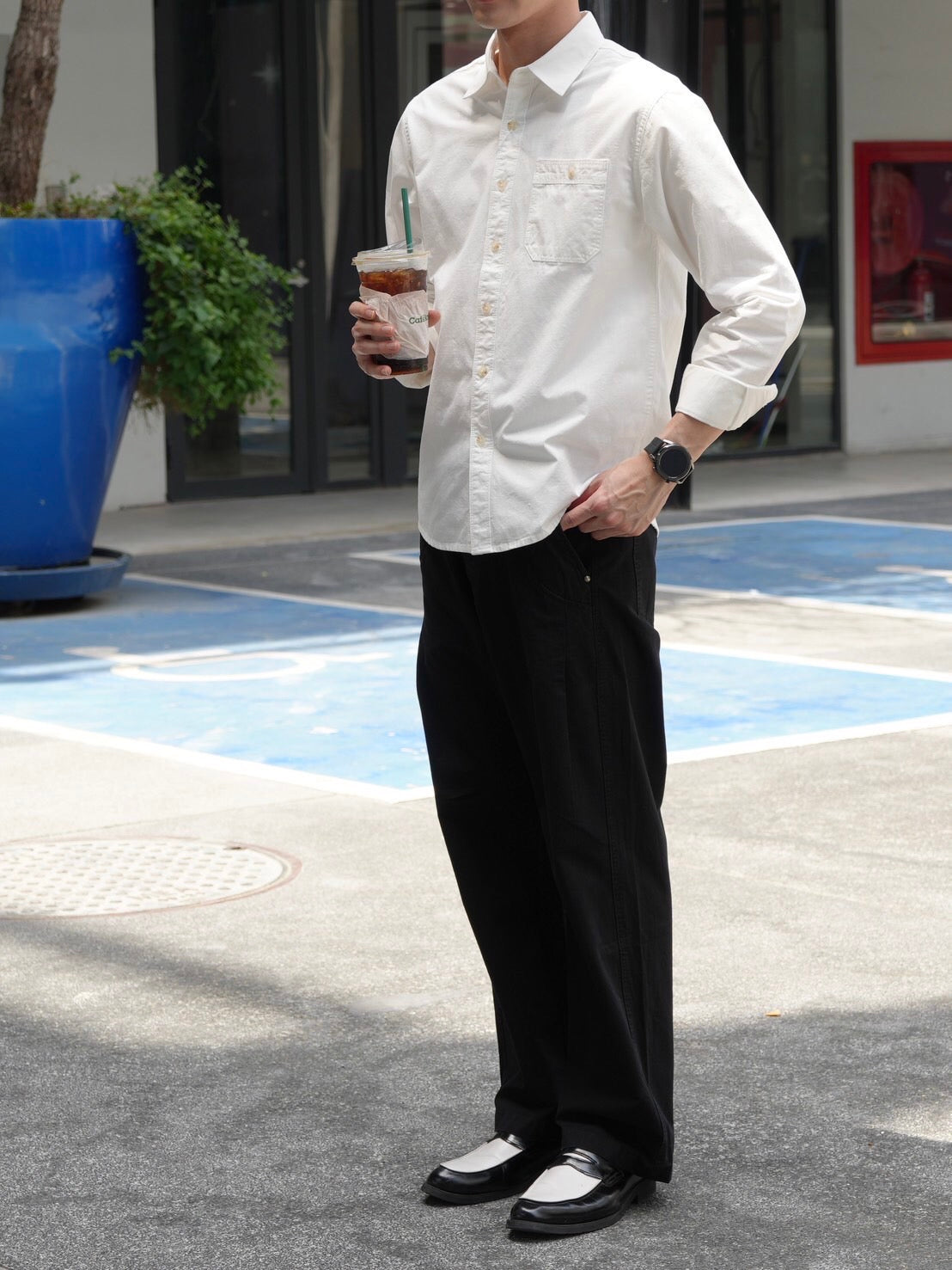 STANDARD DAY SHIRT - WHITE