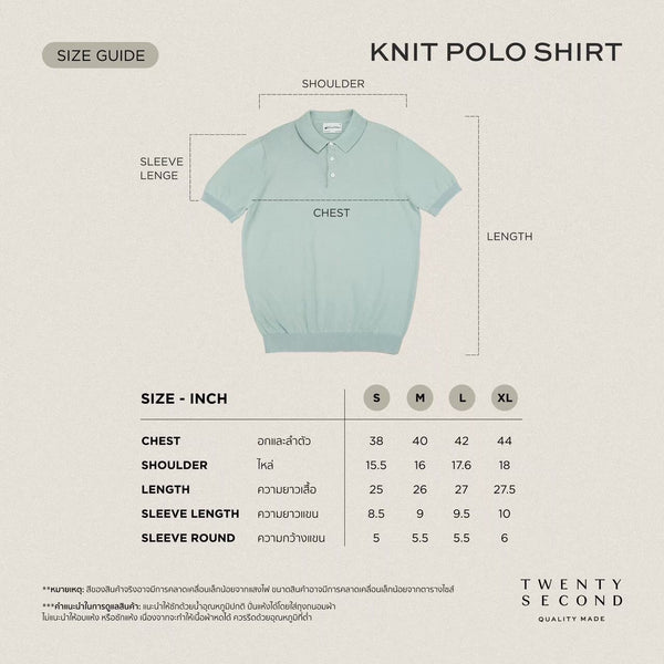 LUCCA KNIT POLO - BLACK