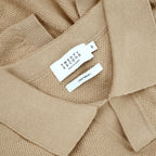 LUCCA KNIT POLO - KHAKI