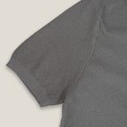 LUCCA KNIT POLO - GREY