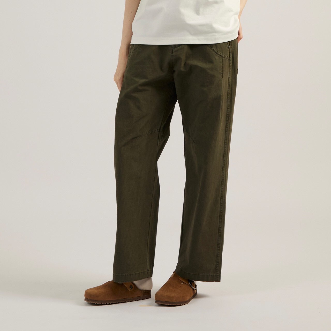 FIELD CASUAL PANTS - OLIVE