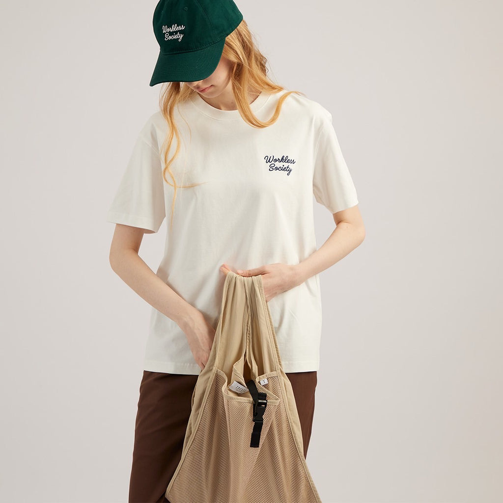 NYLON GROCERY BAG - KHAKI