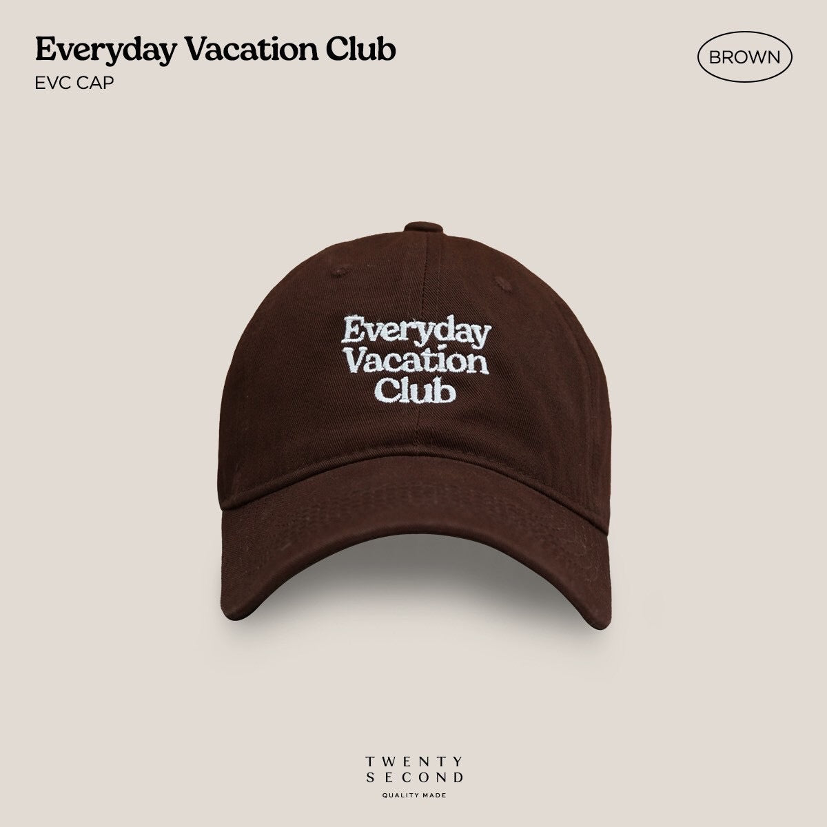 EVC CAP - BROWN