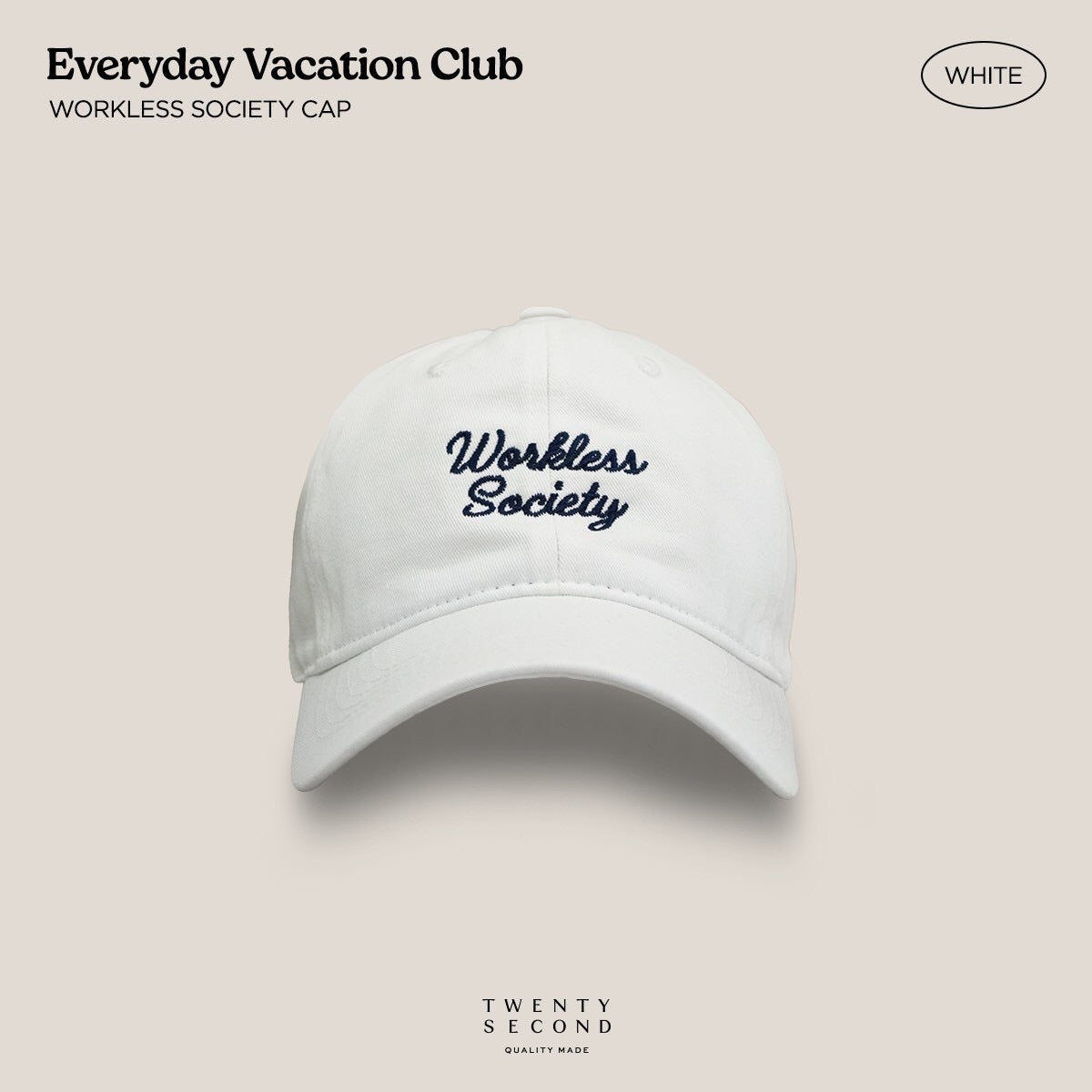 EVC CAP - WHITE