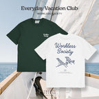 EVC WORKLESS SOCIETY TEE - WHITE
