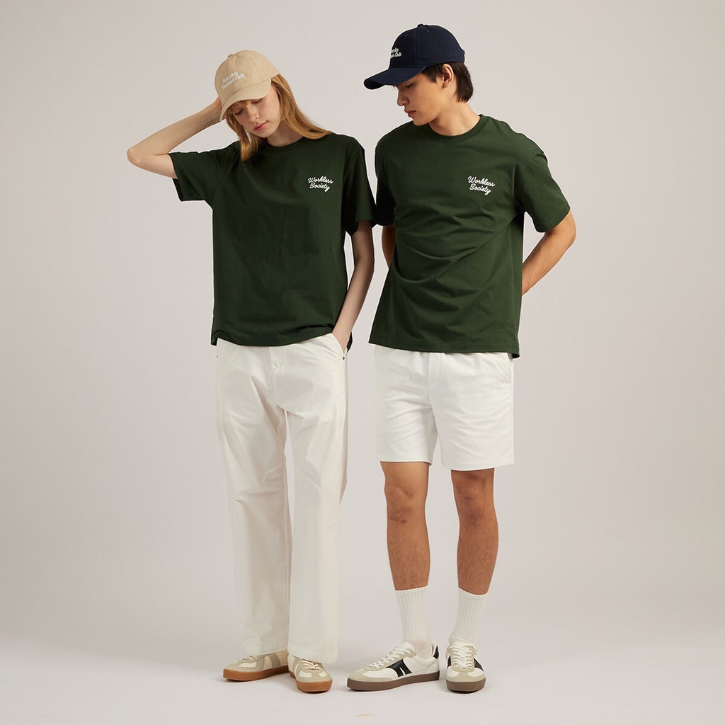 EVC WORKLESS SOCIETY TEE - GREEN