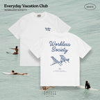 EVC WORKLESS SOCIETY TEE - WHITE