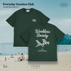 EVC WORKLESS SOCIETY TEE - GREEN