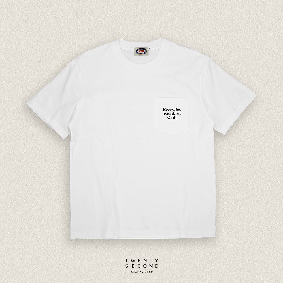 EVC CLUB TEE - WHITE