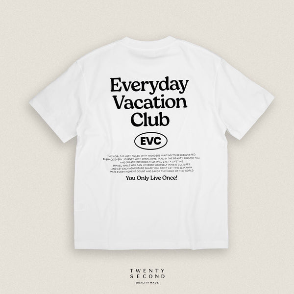 EVC CLUB TEE - WHITE