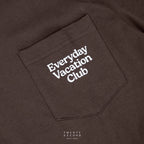 EVC CLUB TEE - BROWN