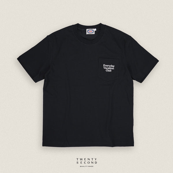 EVC CLUB TEE - BLACK