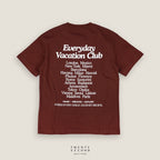EVC CITY CLUB TEE - BRICK