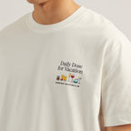 EVC DAILY DOSE TEE - WHITE