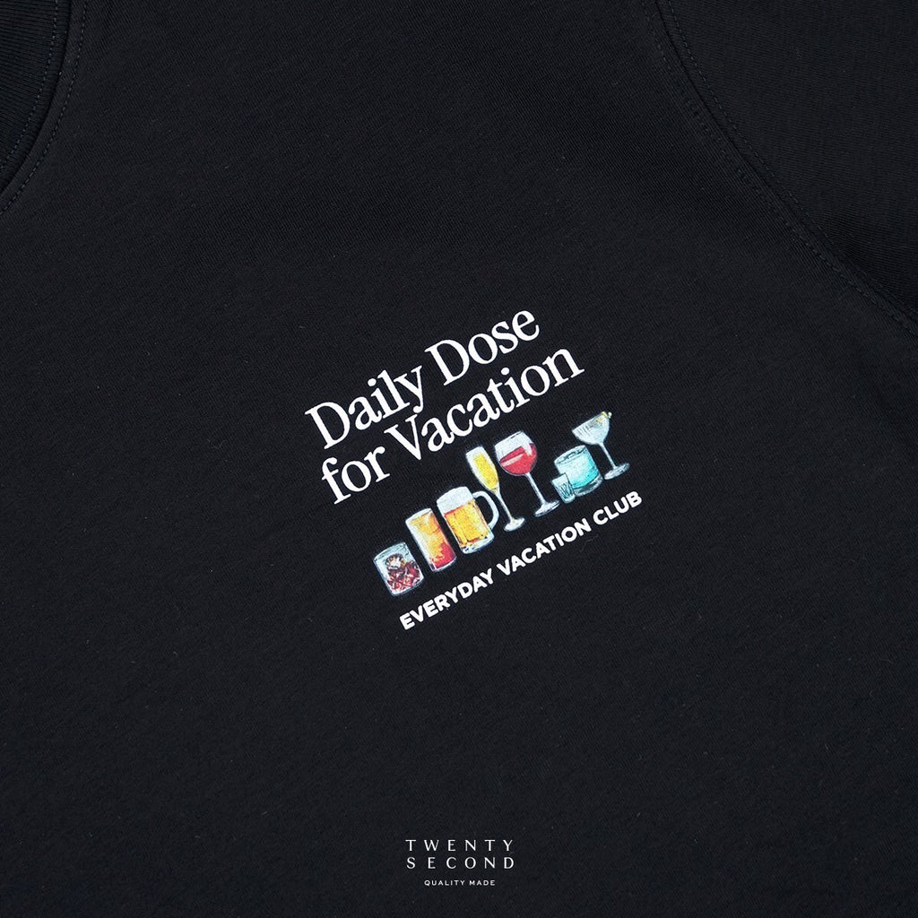 EVC DAILY DOSE TEE - BLACK