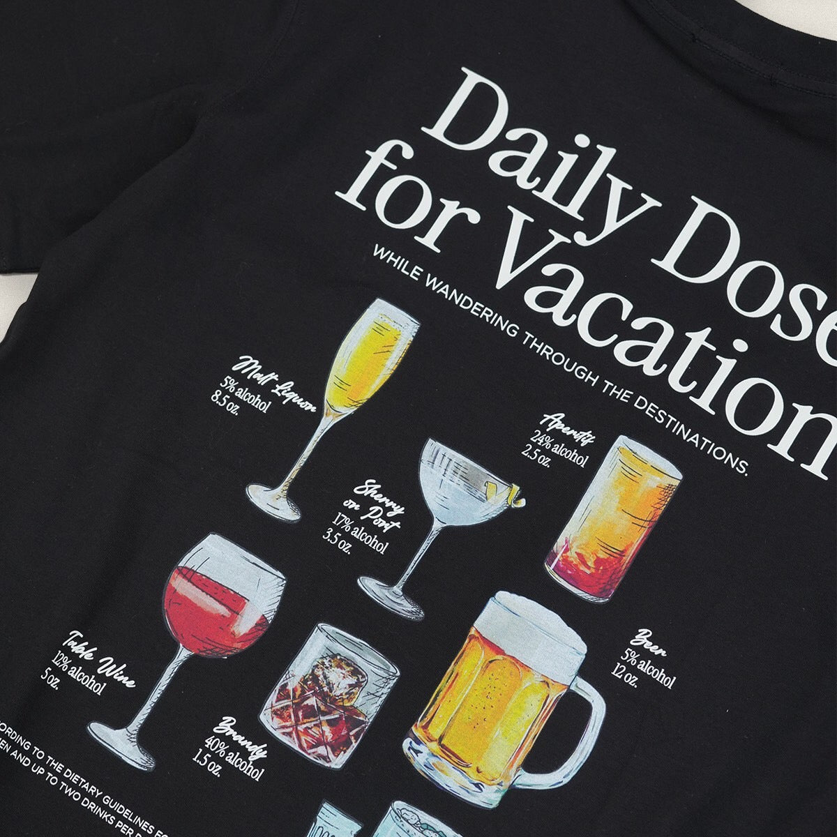 EVC DAILY DOSE TEE - BLACK
