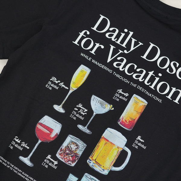 EVC DAILY DOSE TEE - BLACK