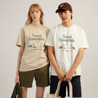 EVC TRAVEL ESSENTIALS TEE - WHITE