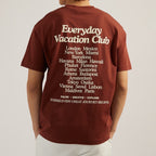 EVC CITY CLUB TEE - BRICK