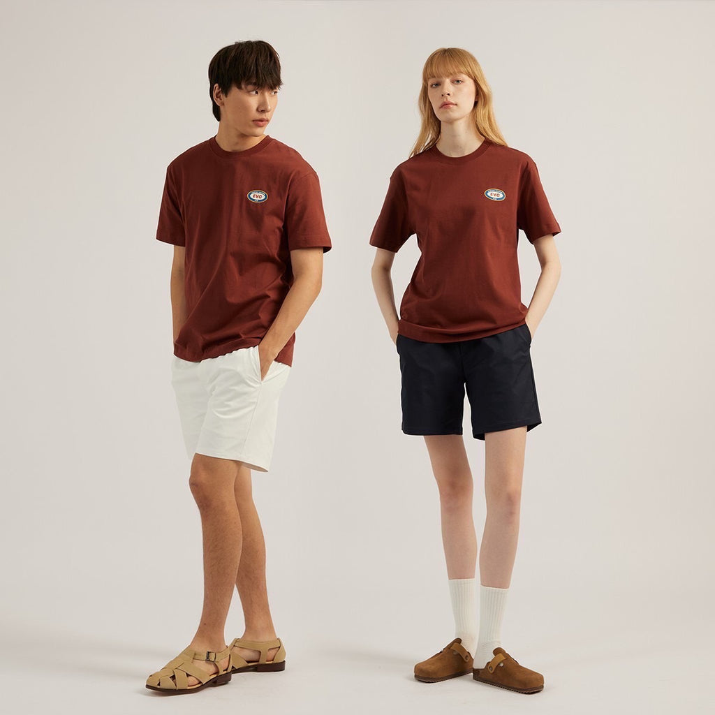 EVC CITY CLUB TEE - BRICK