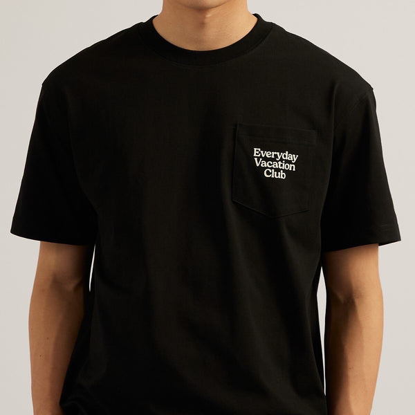 EVC CLUB TEE - BLACK