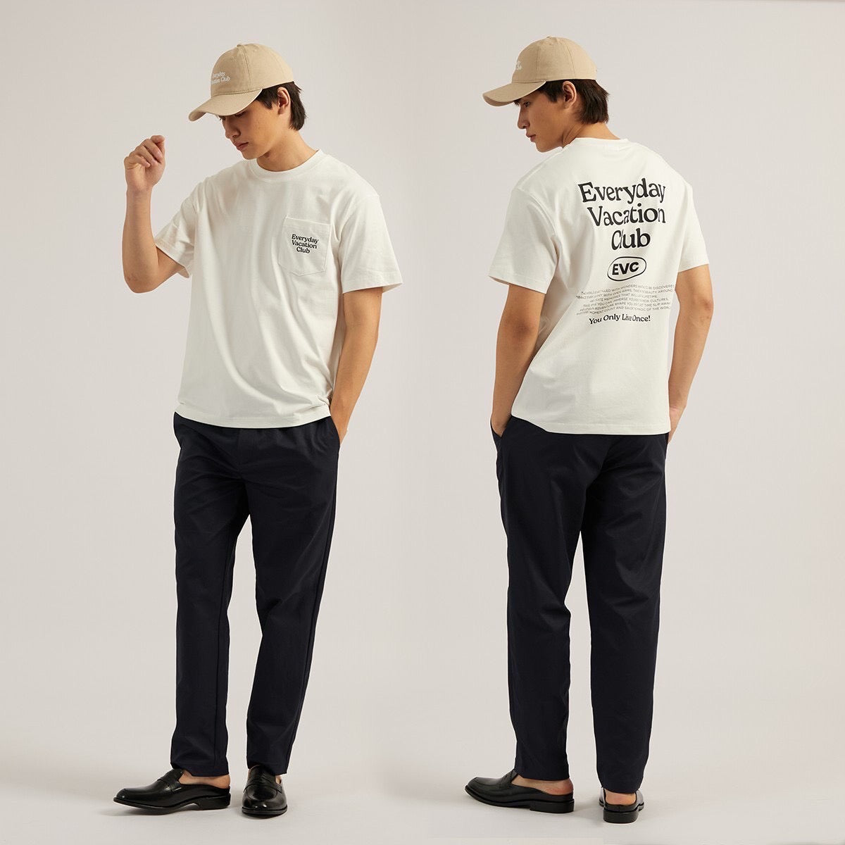 EVC CLUB TEE - WHITE