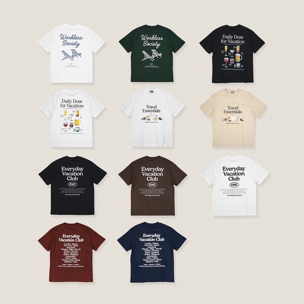 EVC CLUB TEE - BROWN