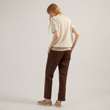 THEO KNIT POLO - BEIGE