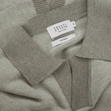 THEO KNIT POLO - GREY