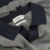 THEO KNIT POLO - NAVY
