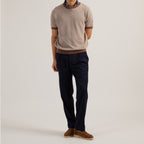 MARCO KNIT TEE - BROWN