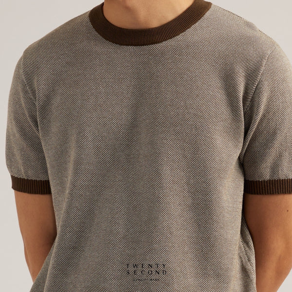 MARCO KNIT TEE - OLIVE